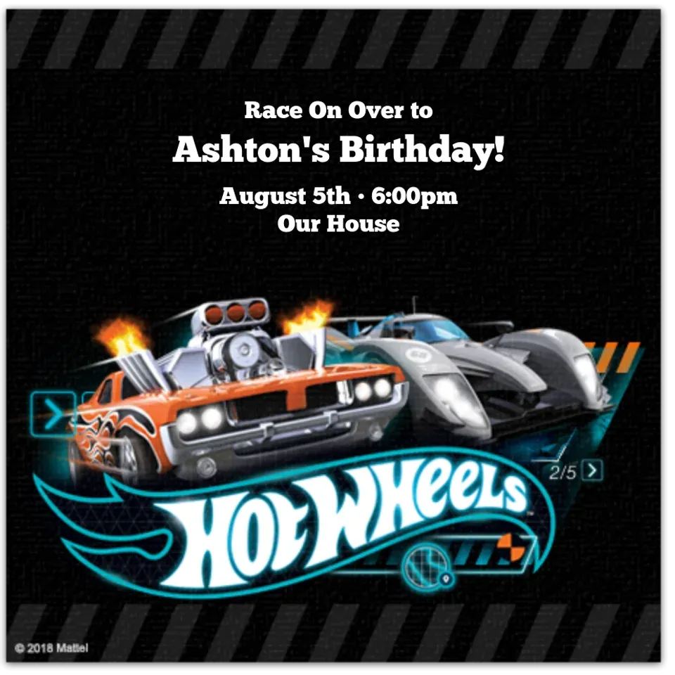 Hot Wheels - 24OURS card