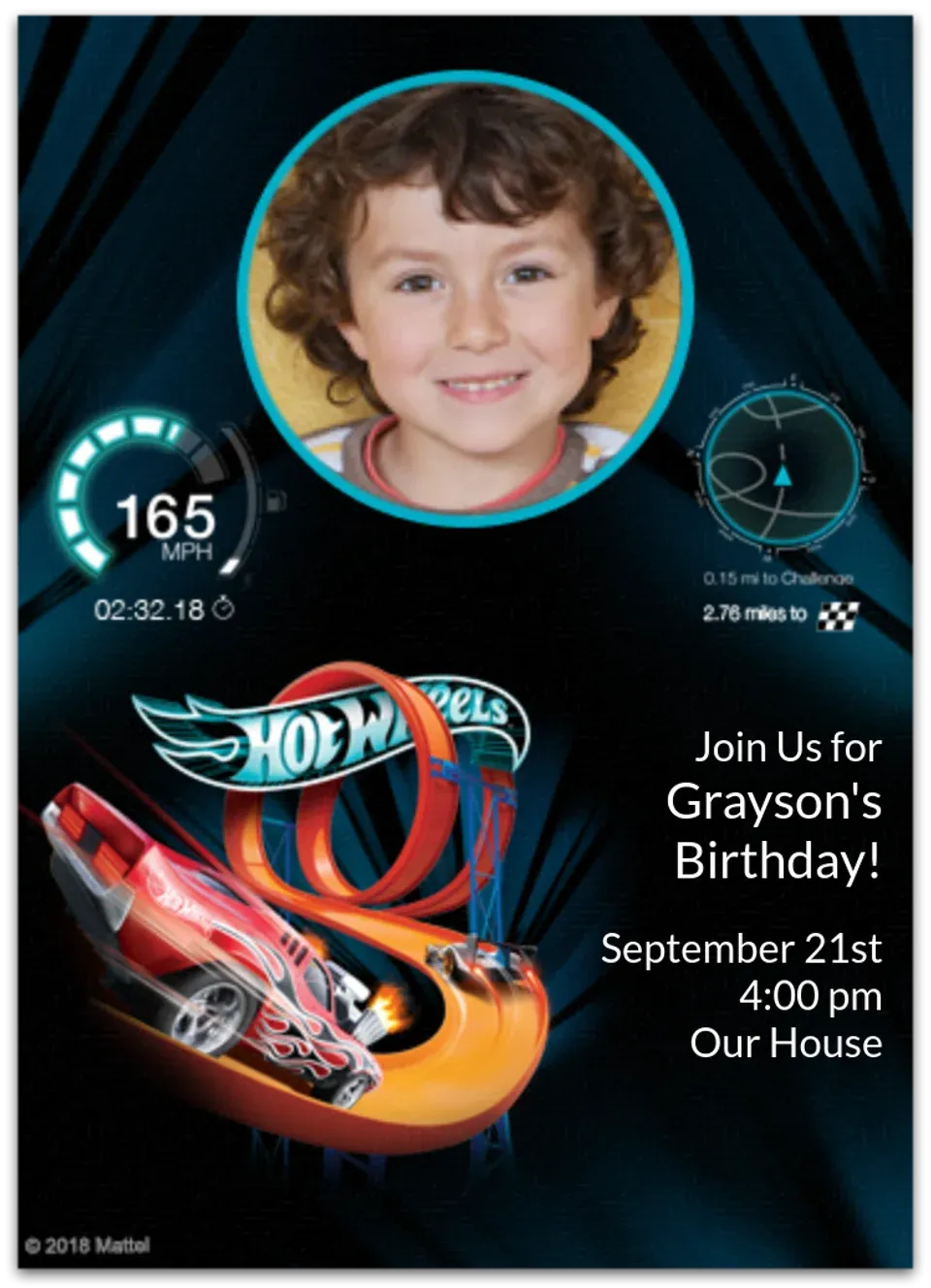 Hot Wheels - Rodger Dodger Photo card