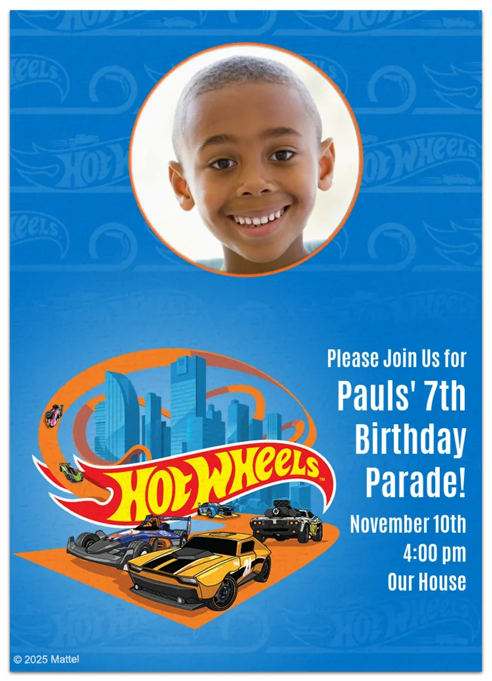 Hot Wheels - Rip Rod Photo card