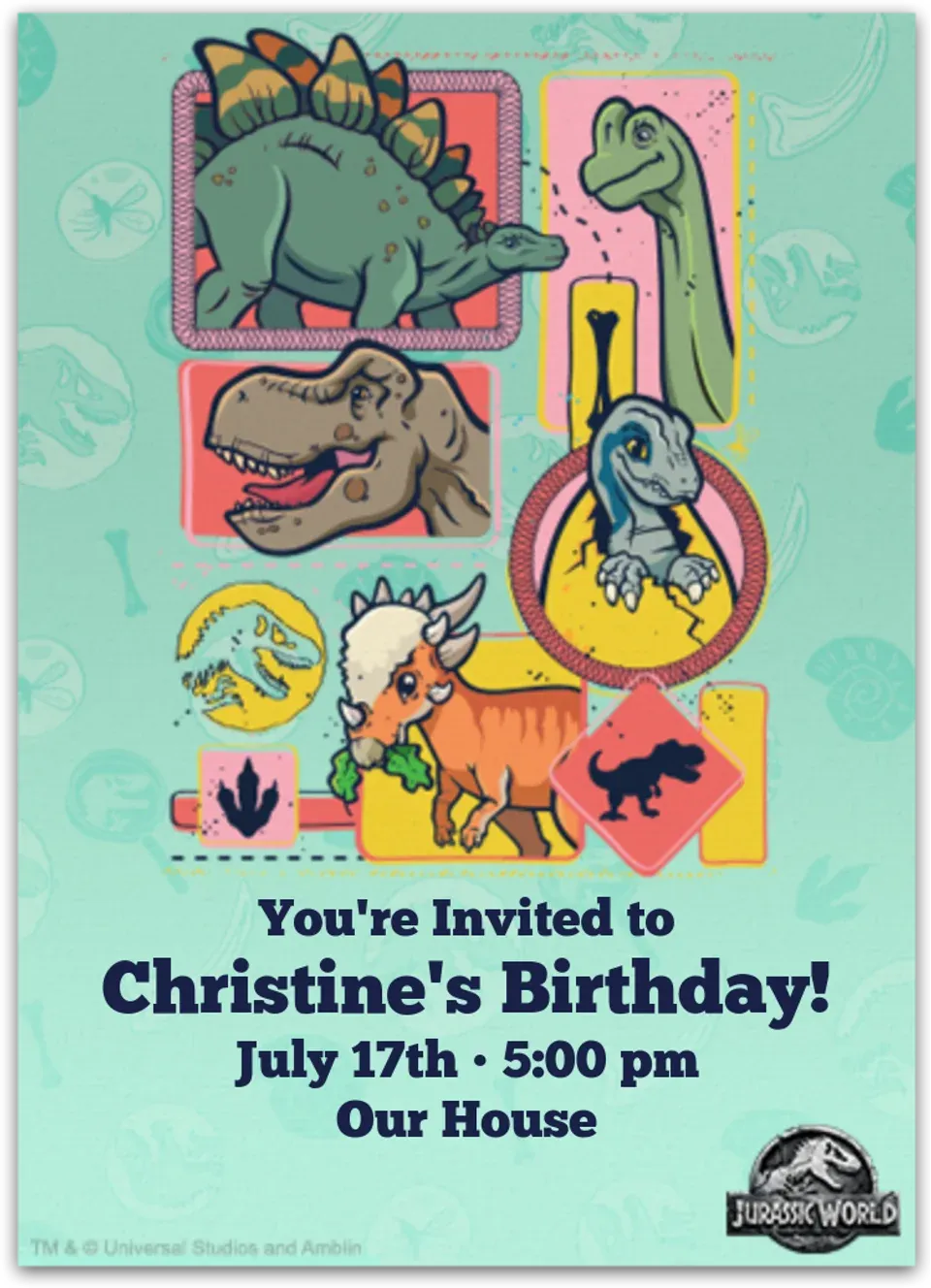 Jurassic World | Geo Explorer card