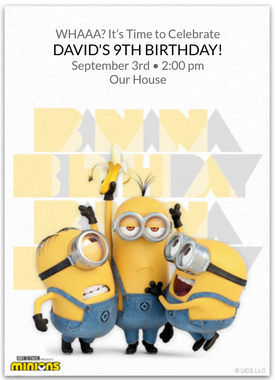 Minions | That's So Minion card