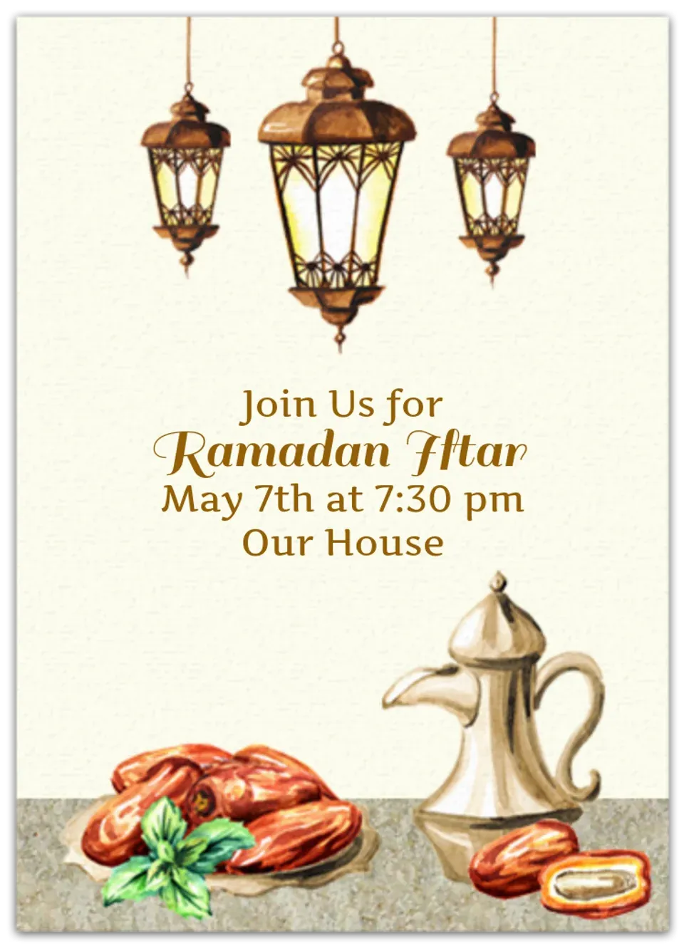 Ramadan Celebration card