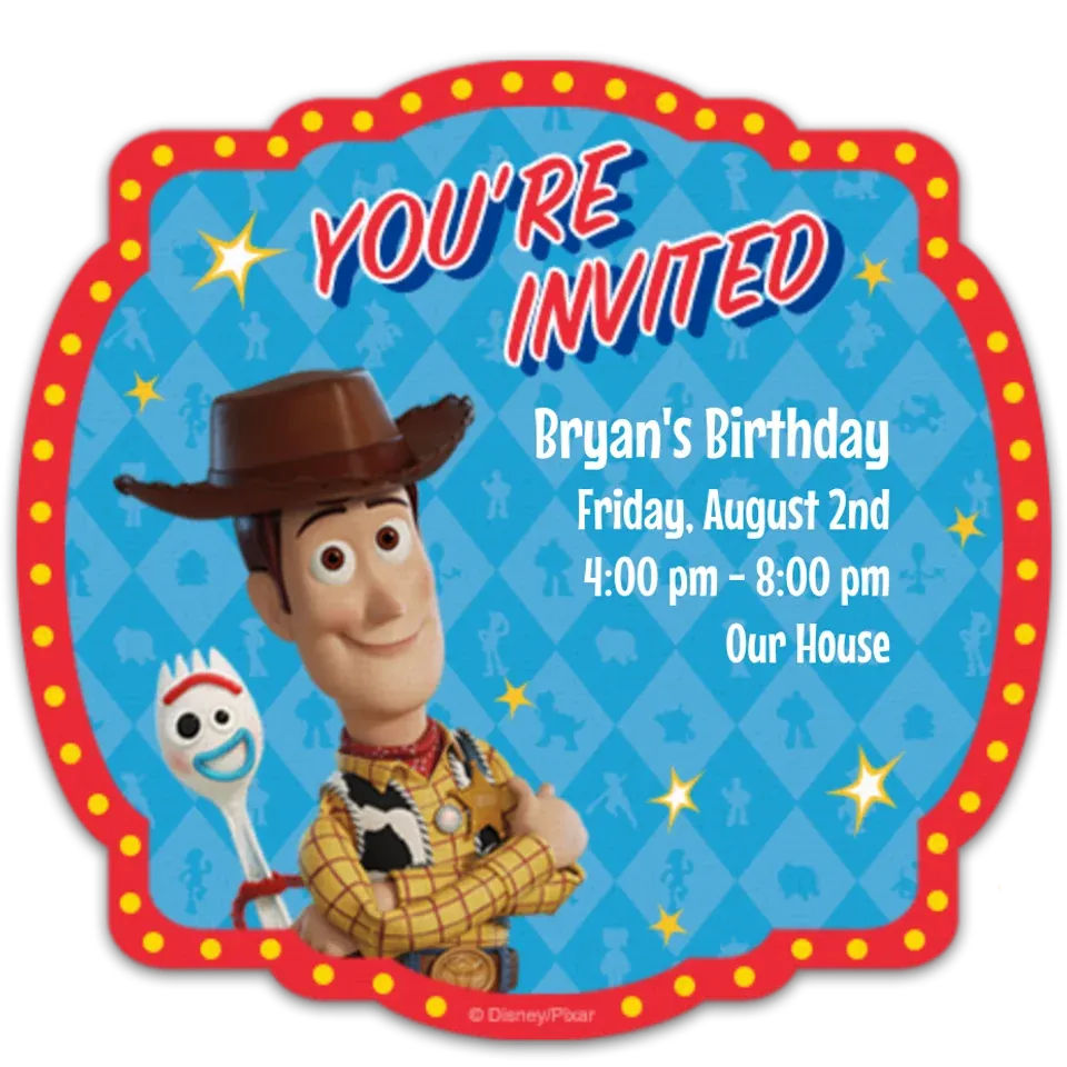 Woody & Forky card