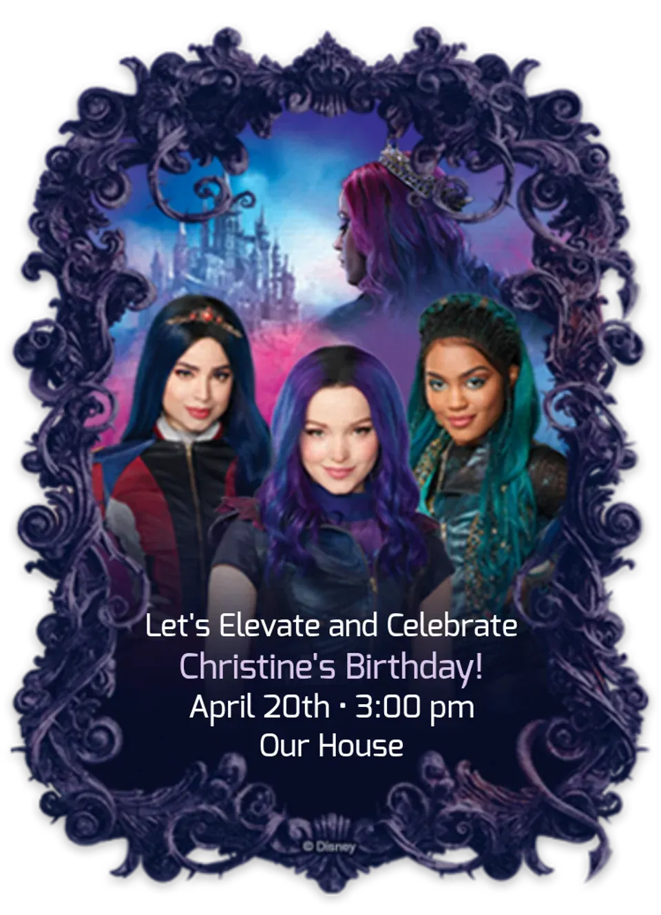 Descendants 3 card
