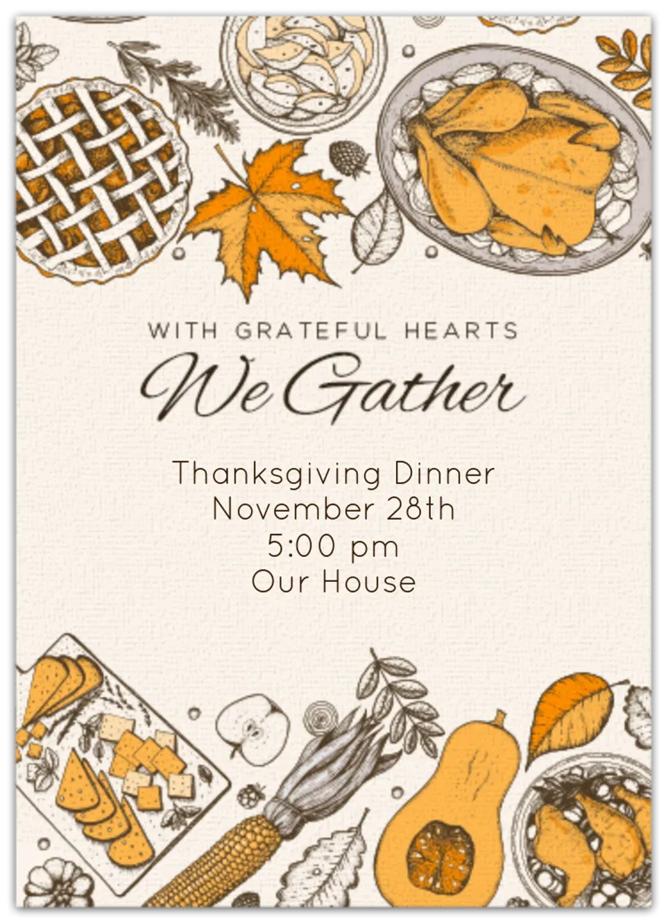 Grateful Hearts card