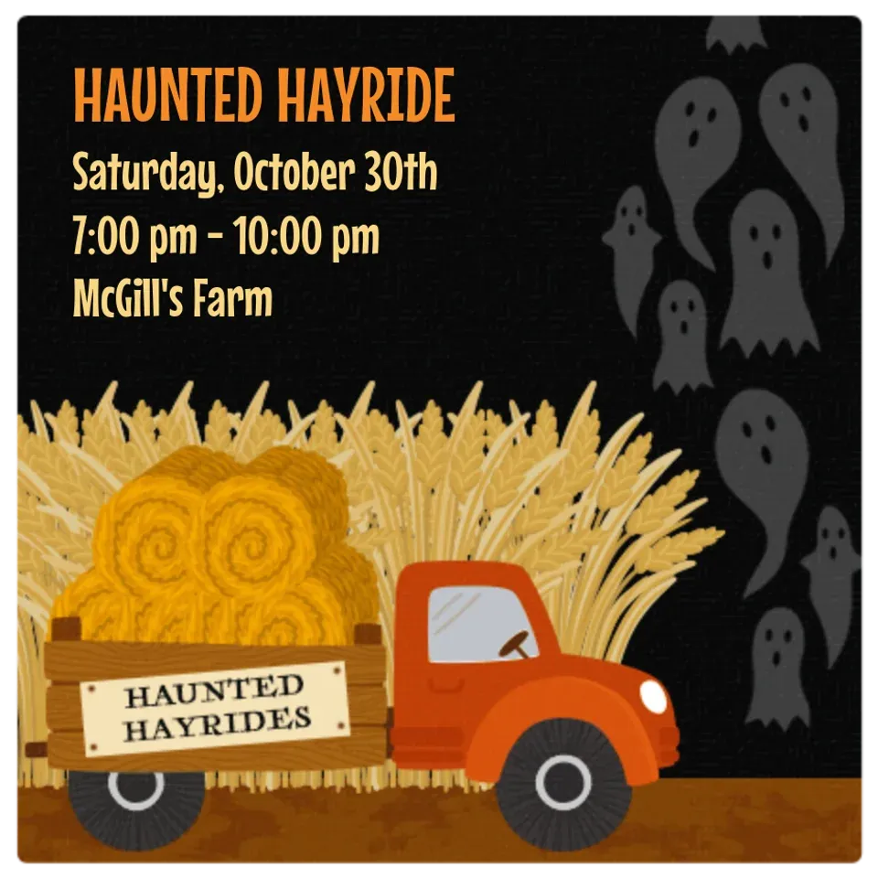 Haunted Hayride card