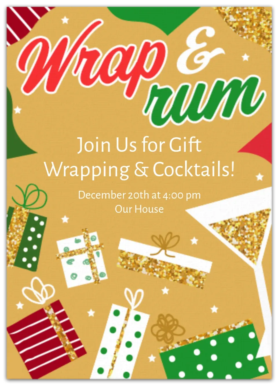 Wrap & Rum card