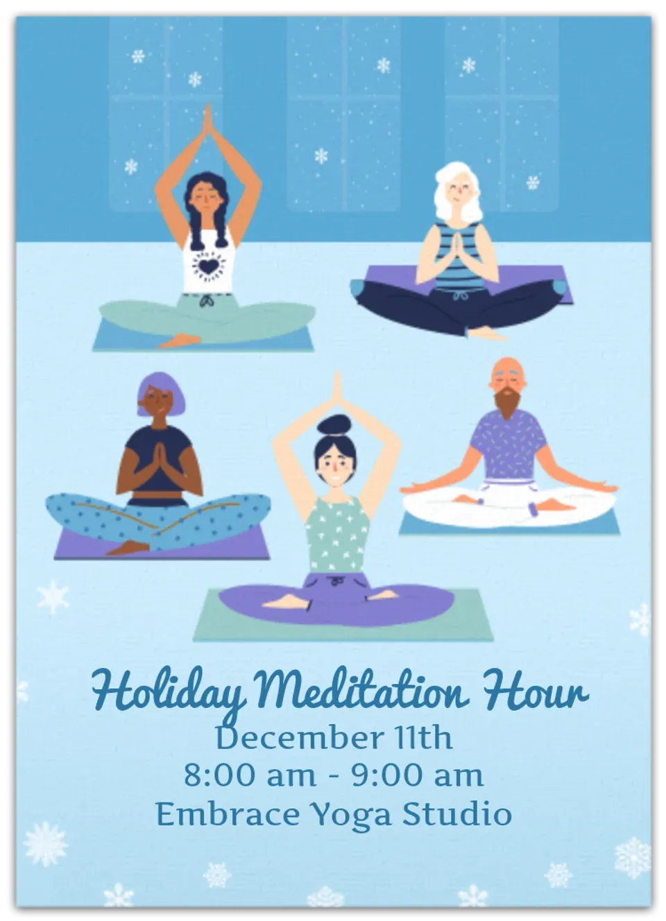 Dec 11 | Merry Meditation card