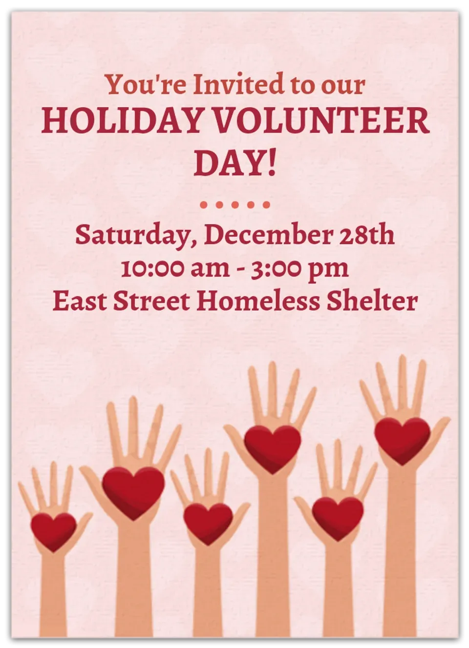 Dec 28 | Go Volunteer card