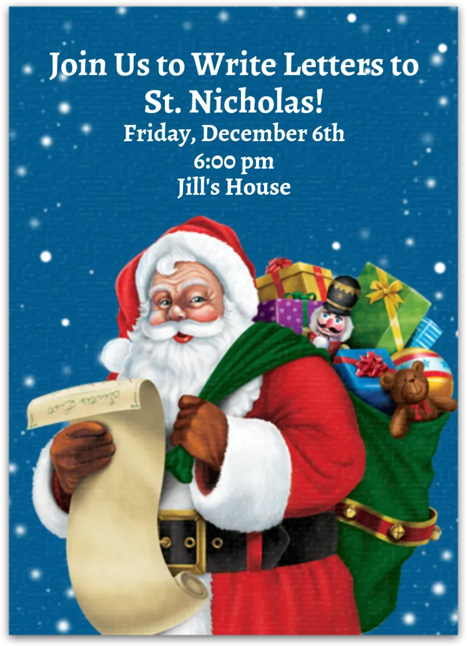 Dec 6 | St. Nicholas Day card