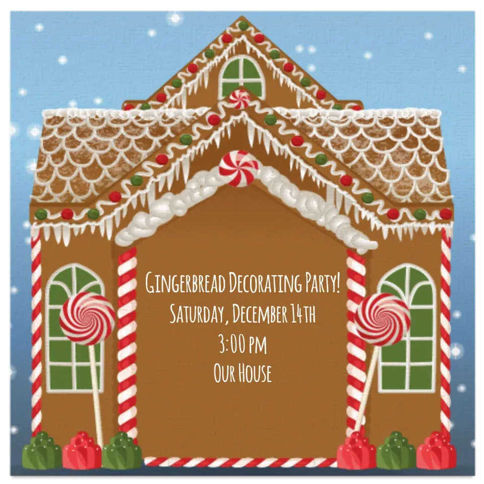 Dec 14 | Gingerbread Decorating Day card