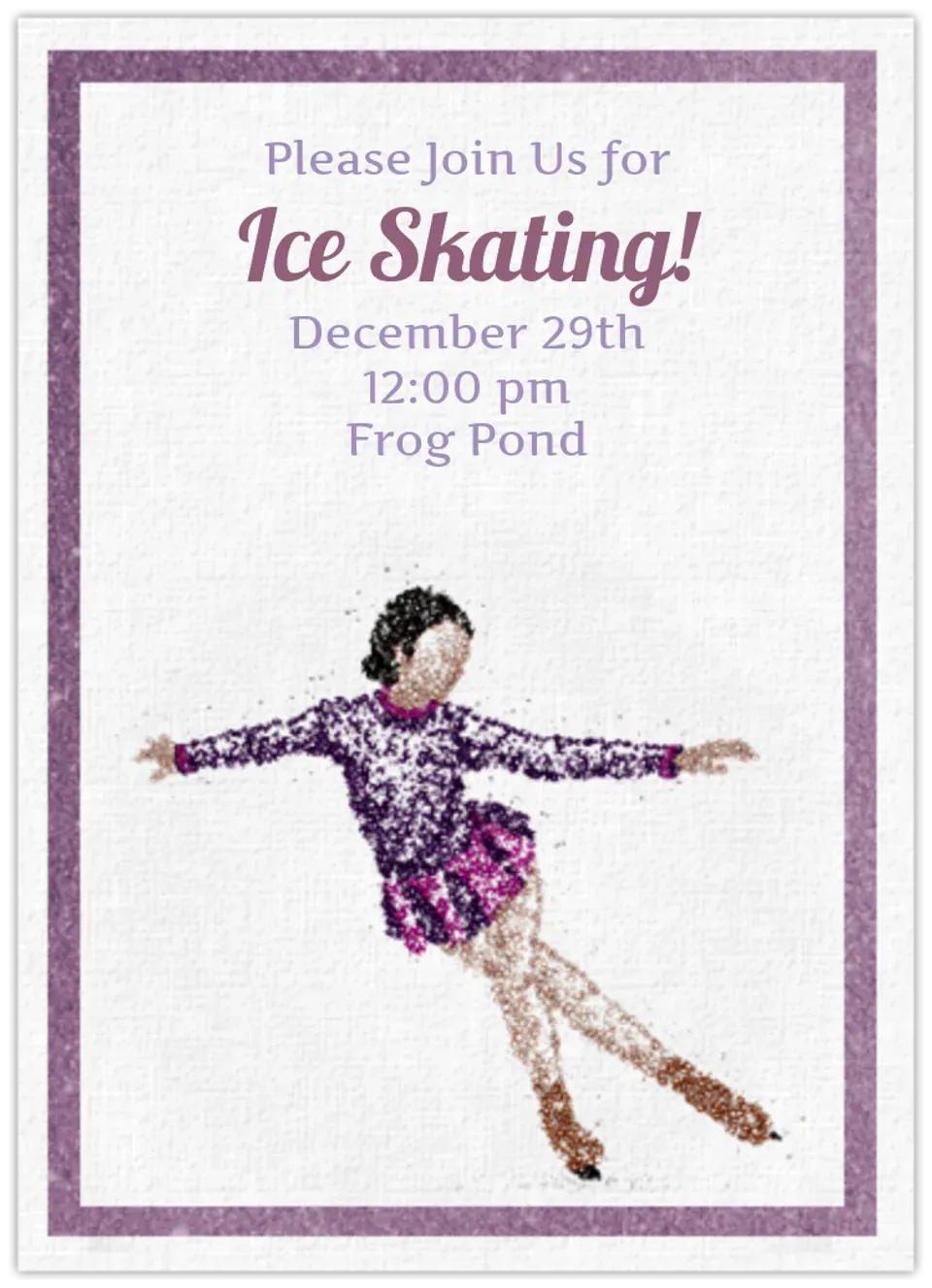 Dec 29 | Go Ice Skating card