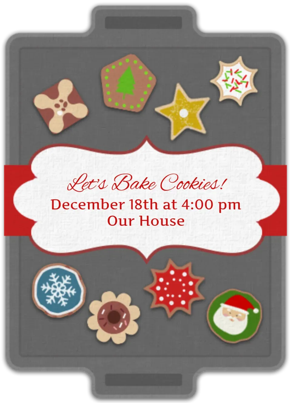 Dec 18 | Bake Cookies Day card