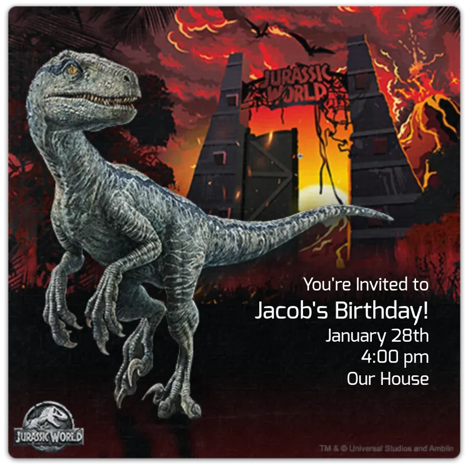 Jurassic World | Blue Fallen Kingdom card