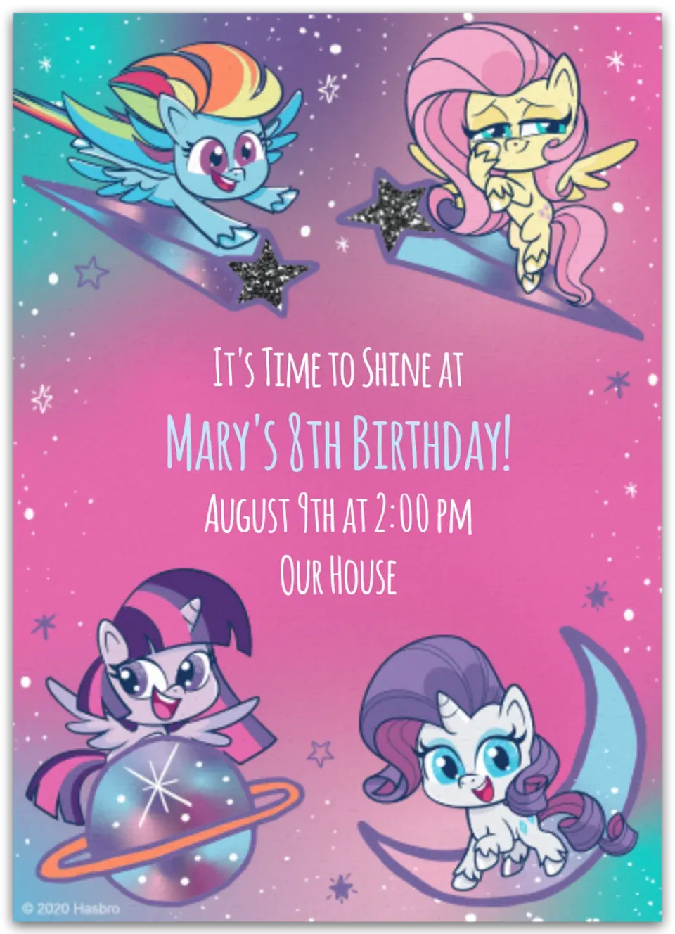 My Little Pony | Galactic Ponies card