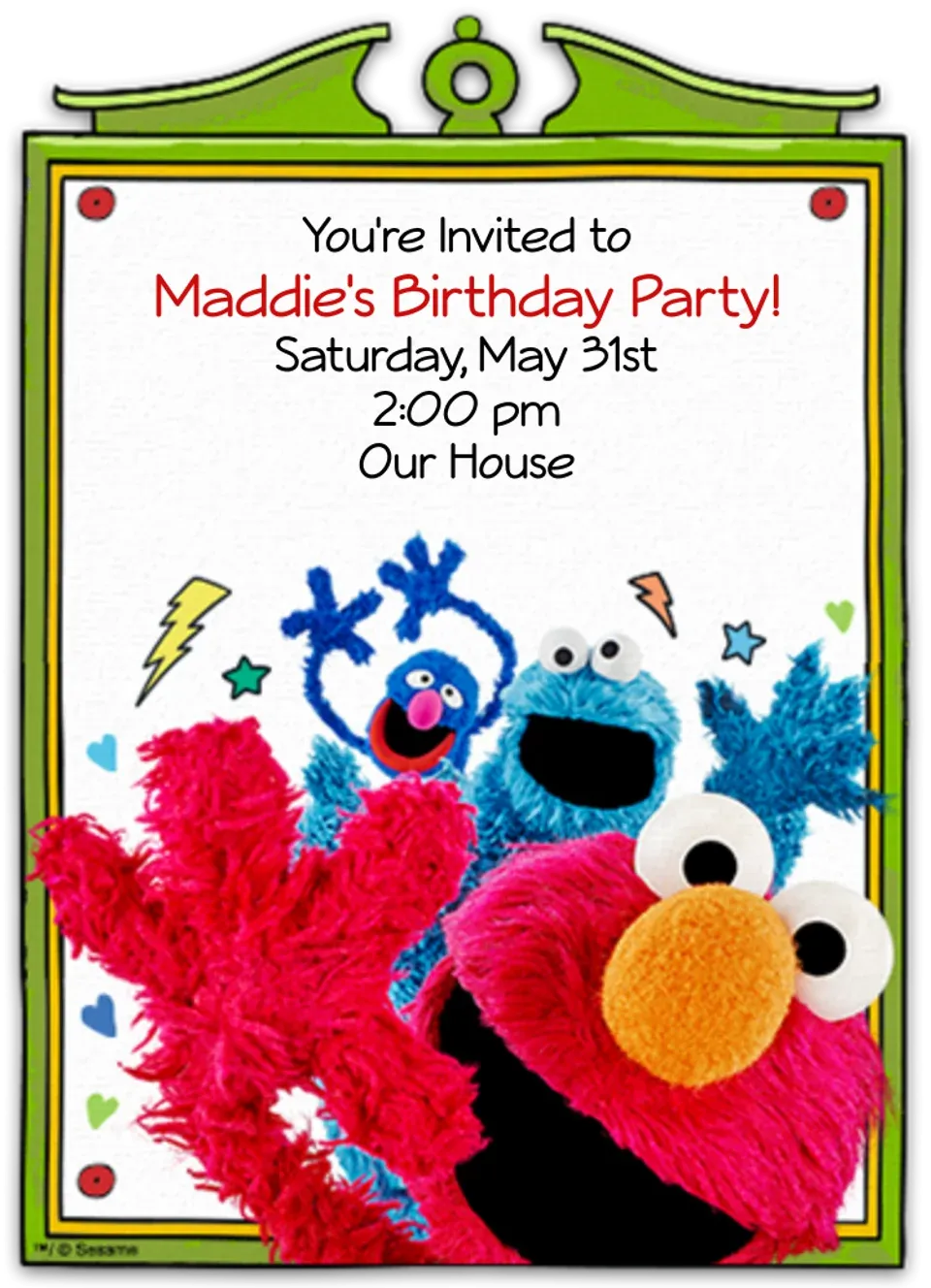 Year of the Monsters card