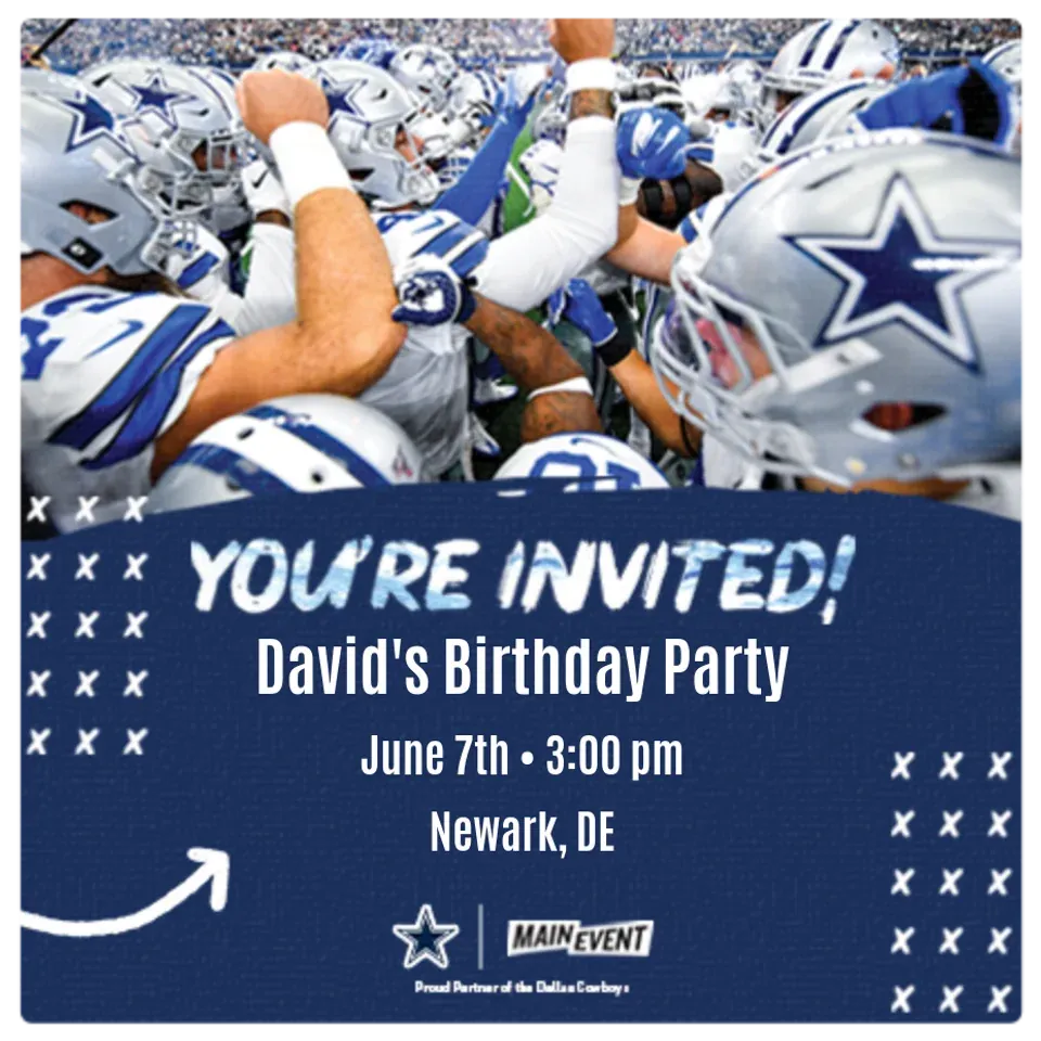 Main Event | Dallas Cowboys card