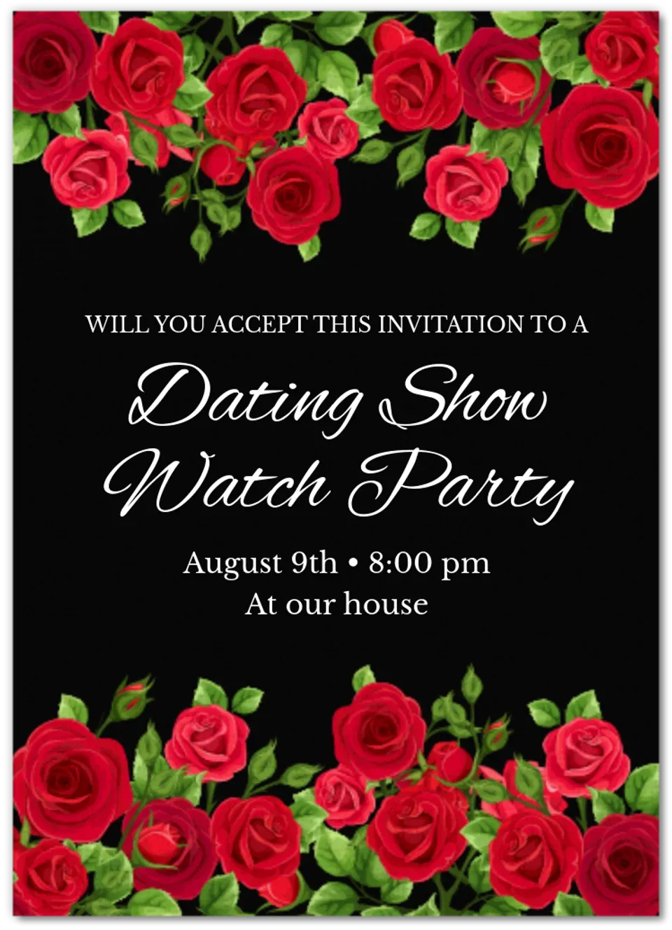 Dating Show Watch Party card