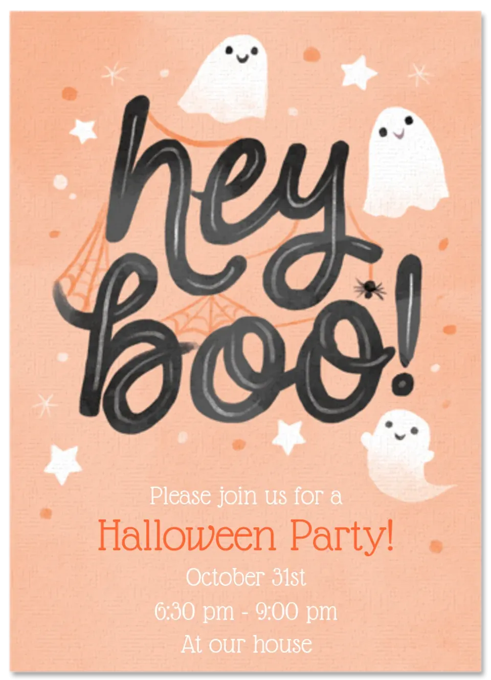 Hey, Boo! card