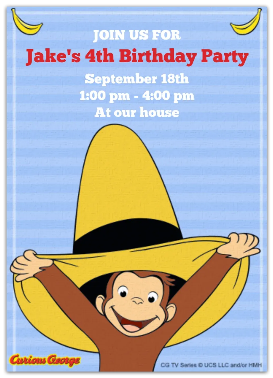 Curious George | Classic card