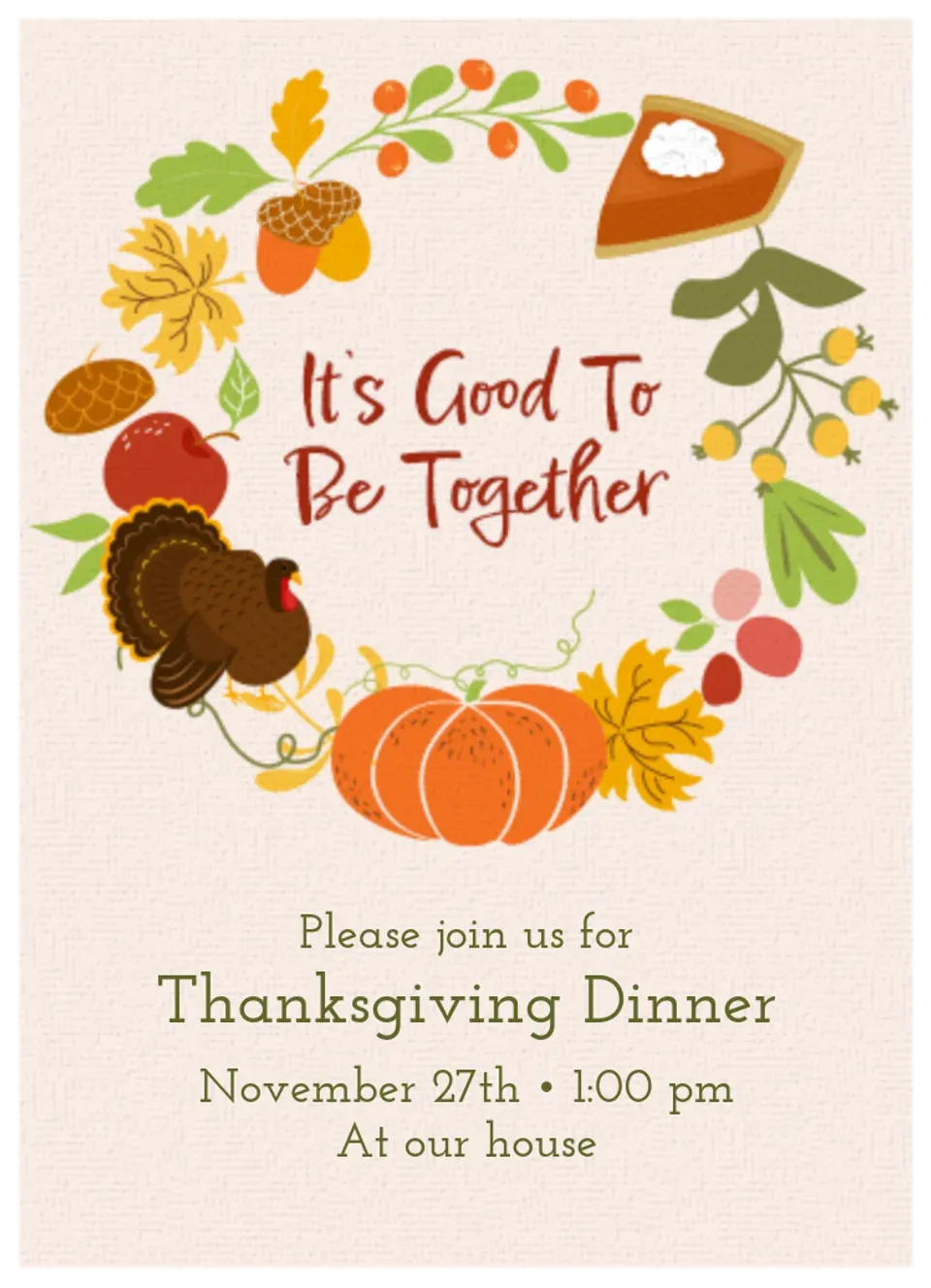 It's Good To Be Together card