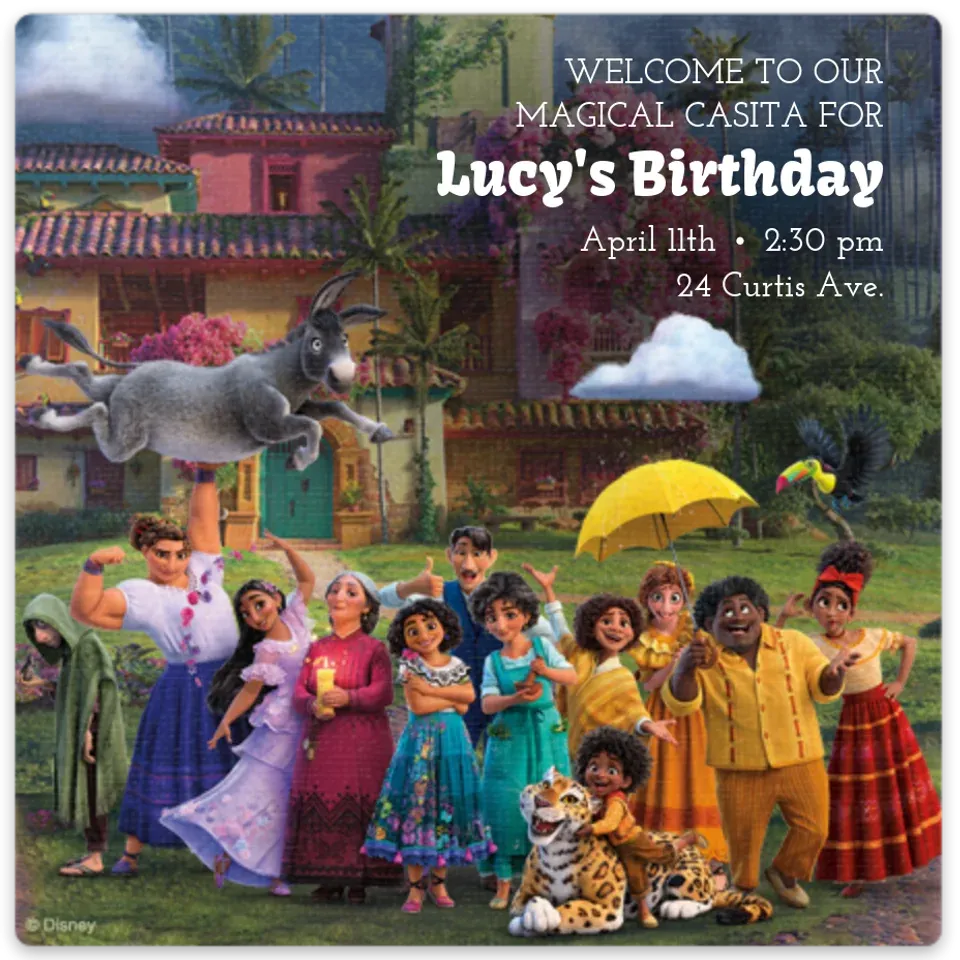 Encanto | Family Madrigal card