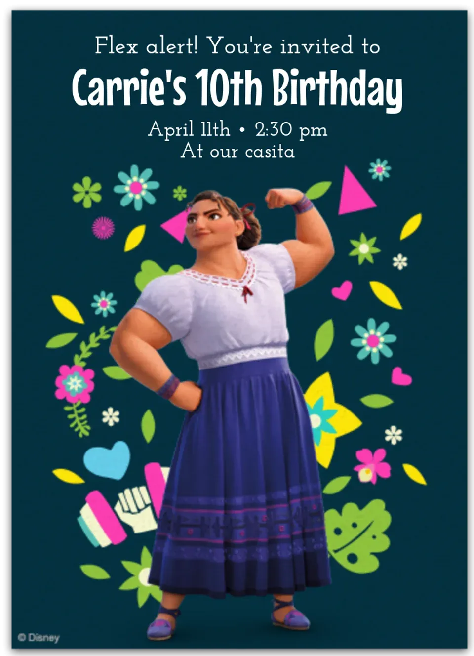 Encanto | Luisa card