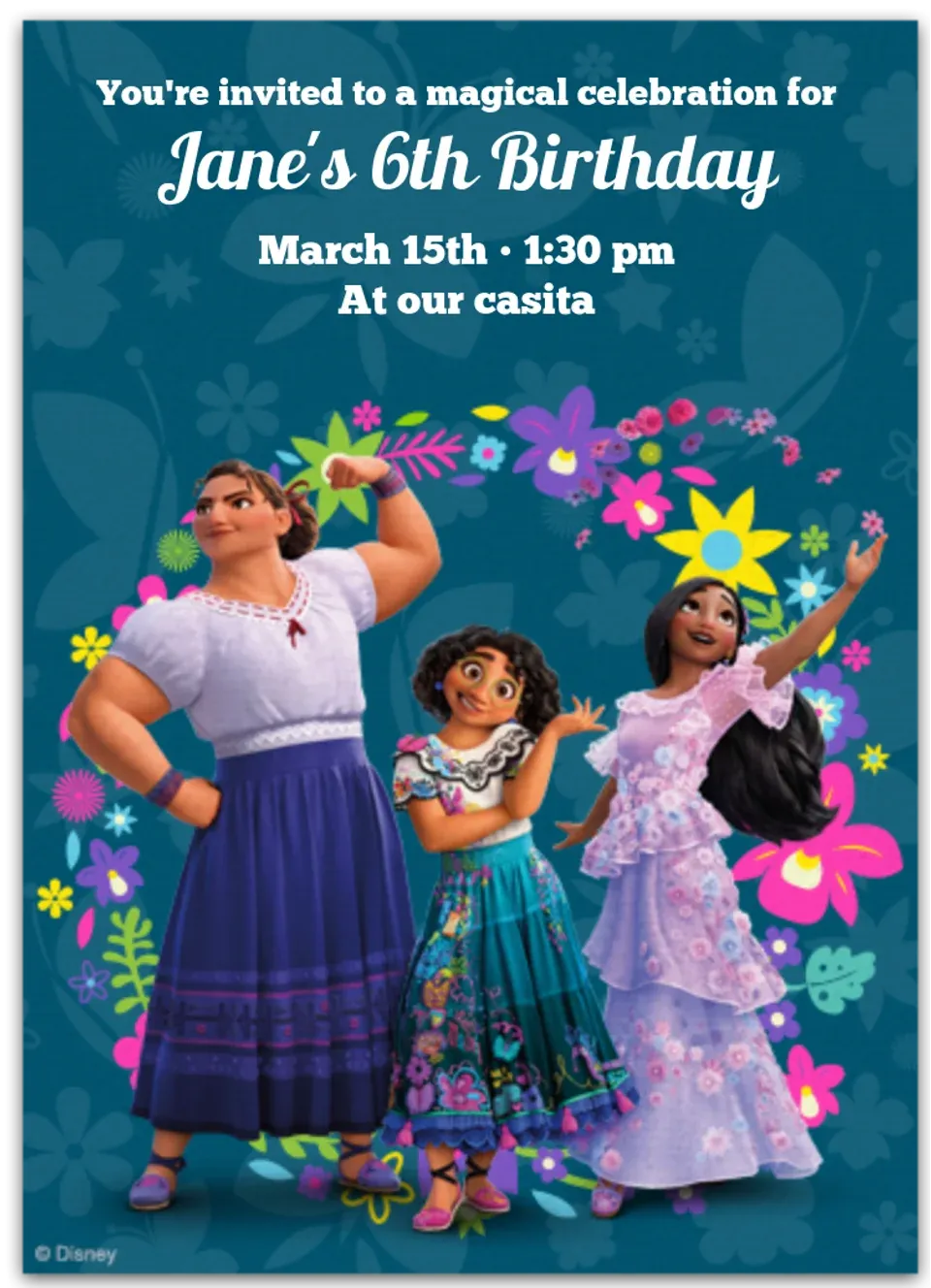 Encanto | Sisters card