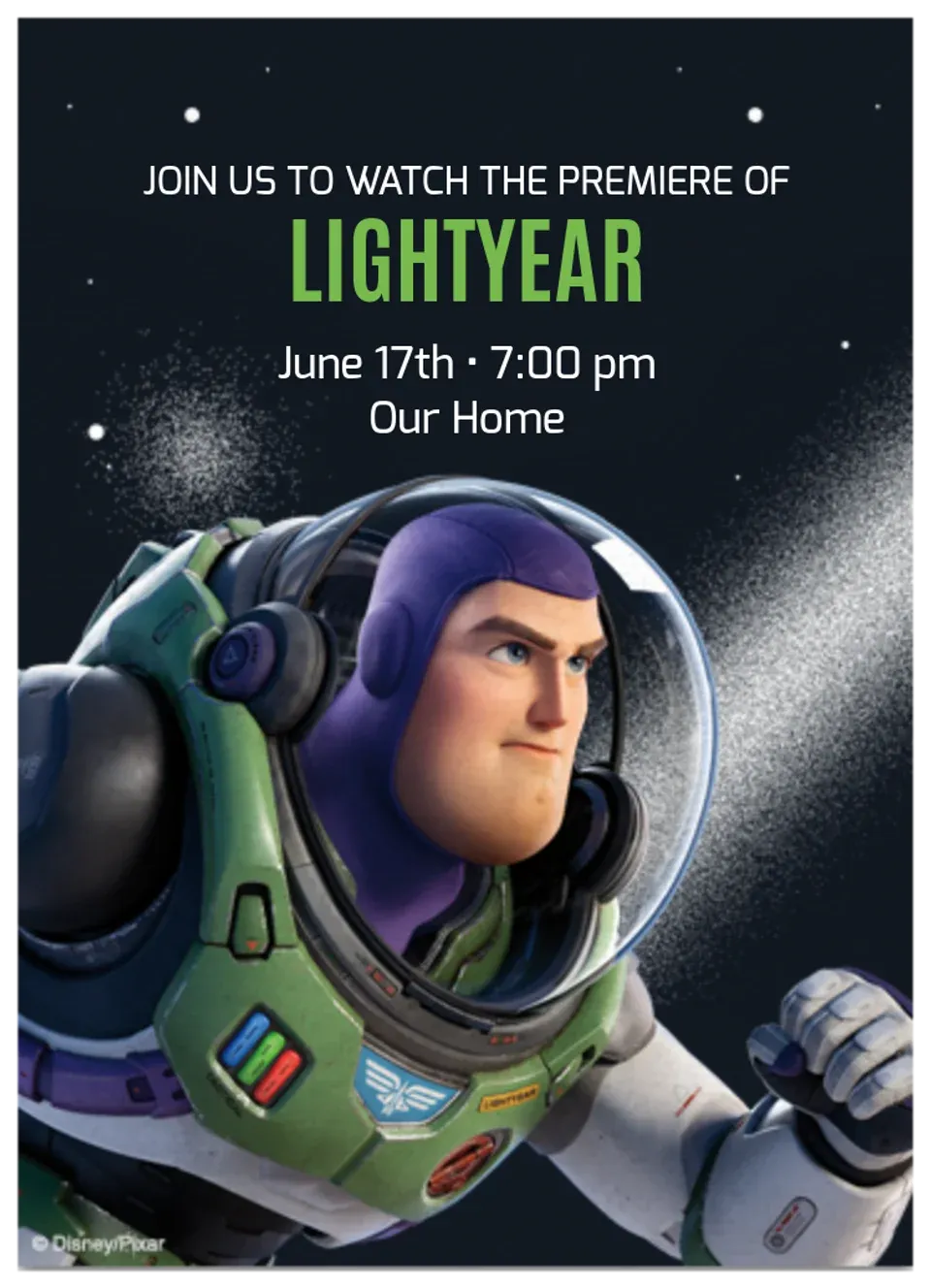 Lightyear | Space Ranger card