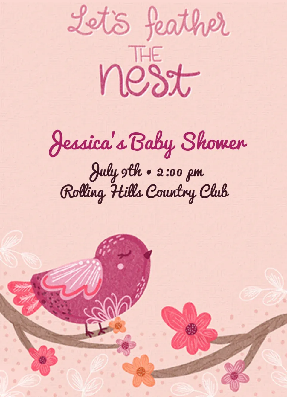 Feather the Nest card