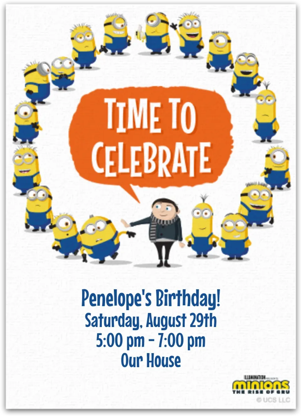 Minions | Rise of Gru card