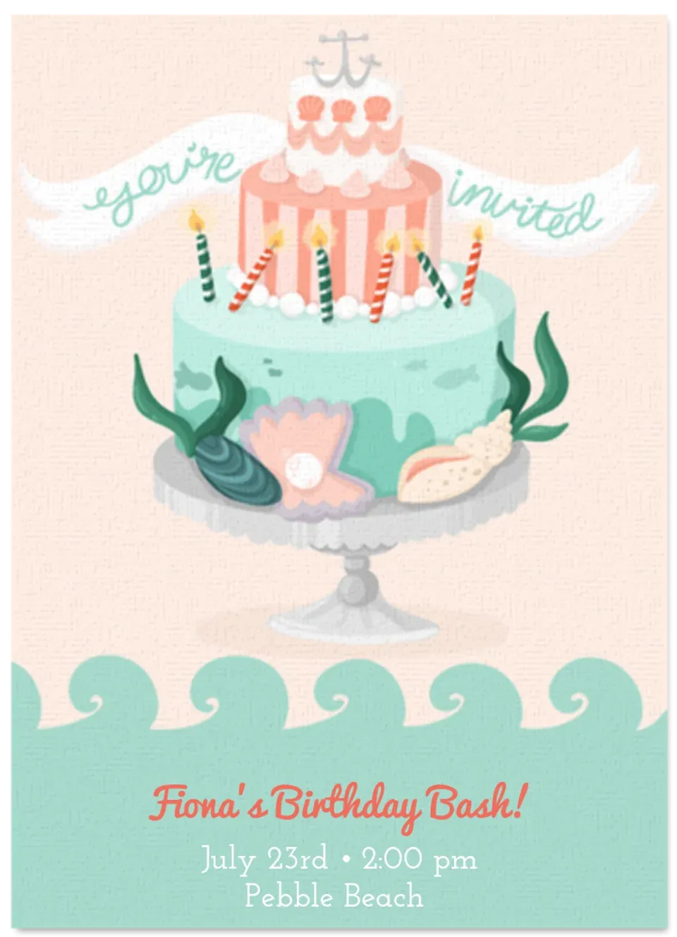Summer Cake  card