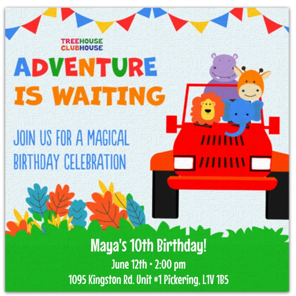 Treehouse Clubhouse | Safari card