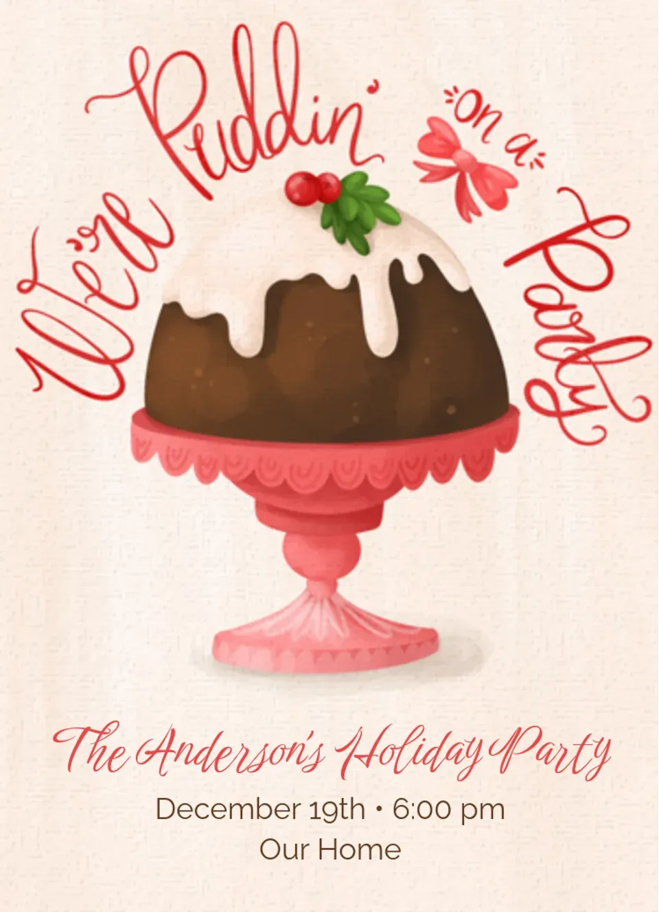 Figgy Pudding card