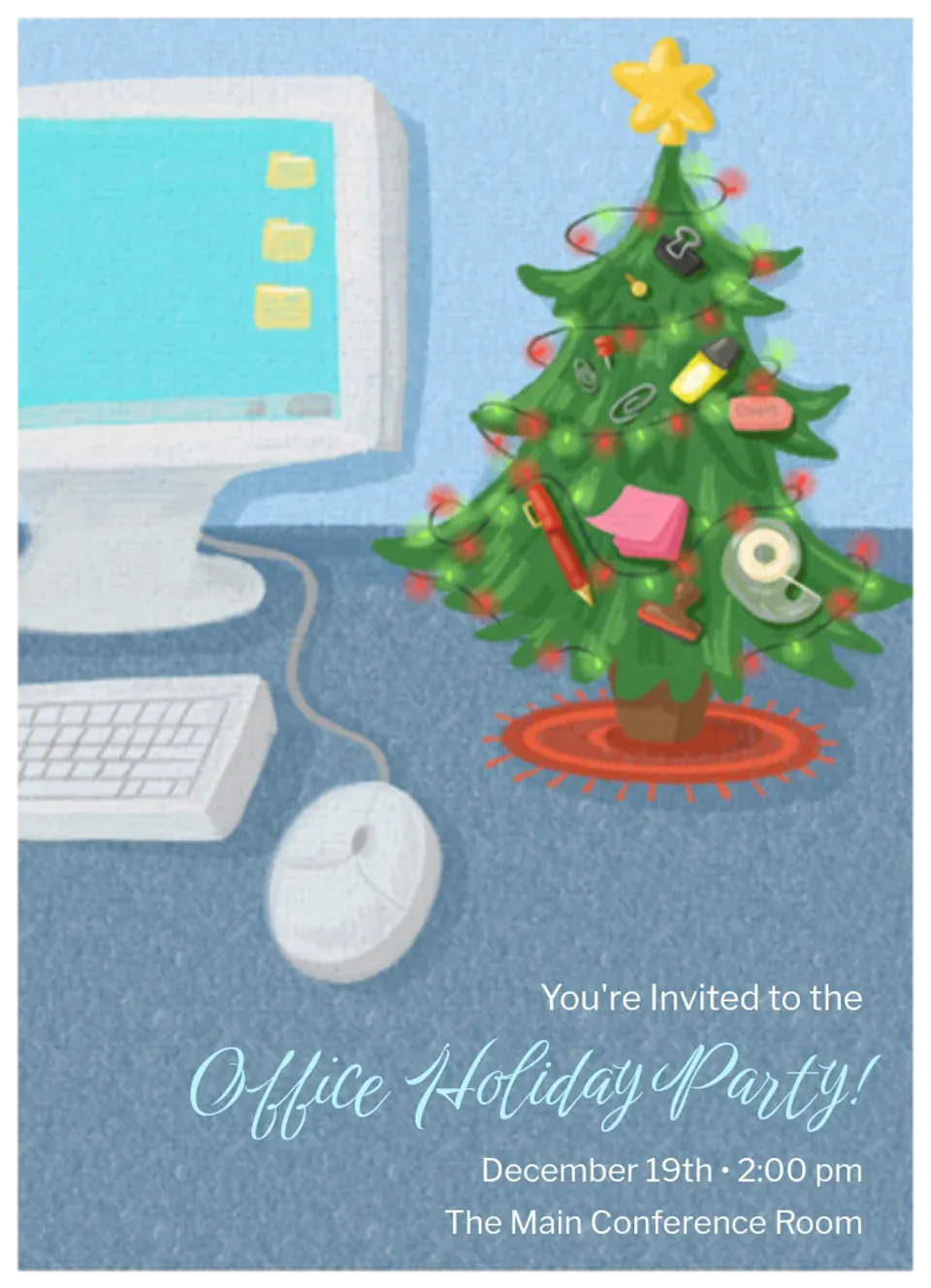Office Tree card