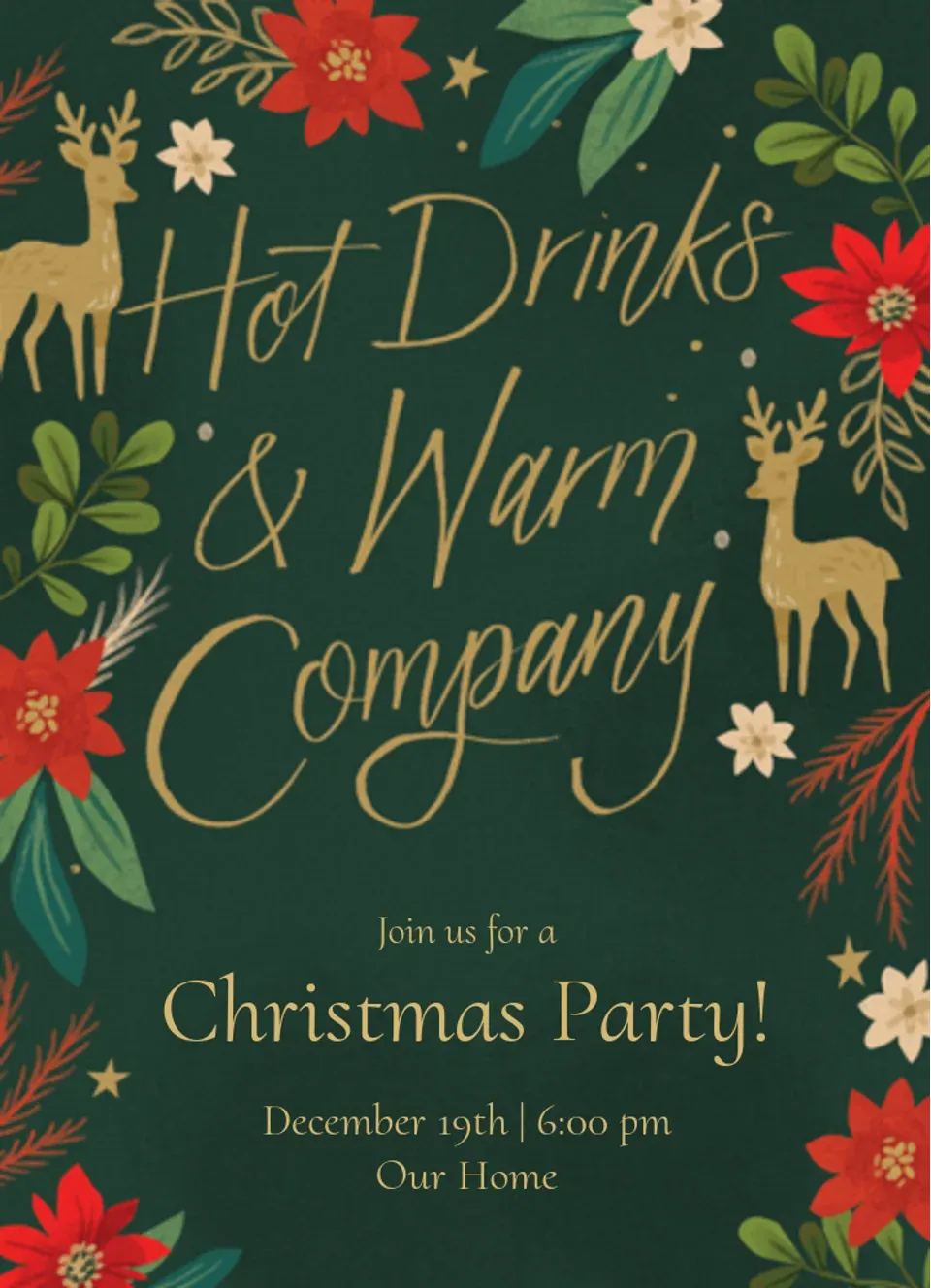 Folk Christmas  card