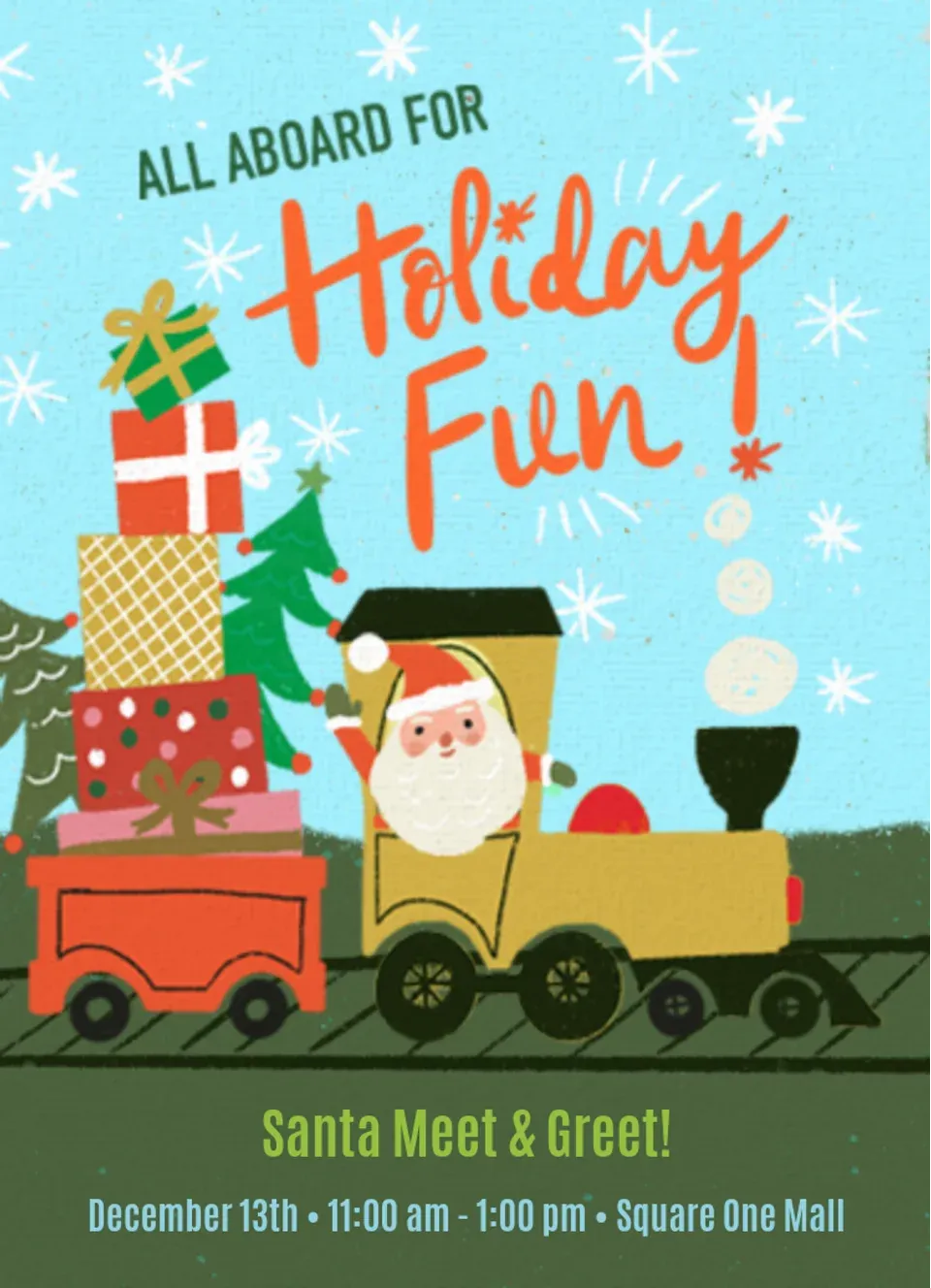 Holiday Train card