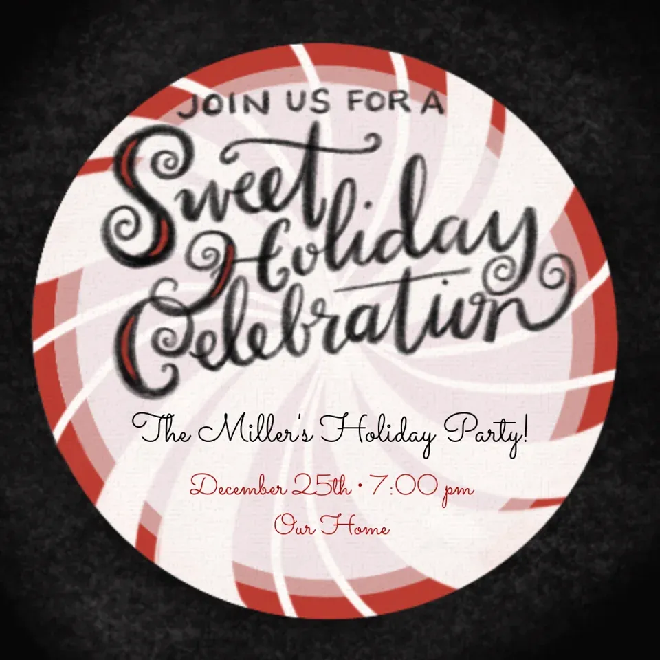 Sweet Holiday Celebration card