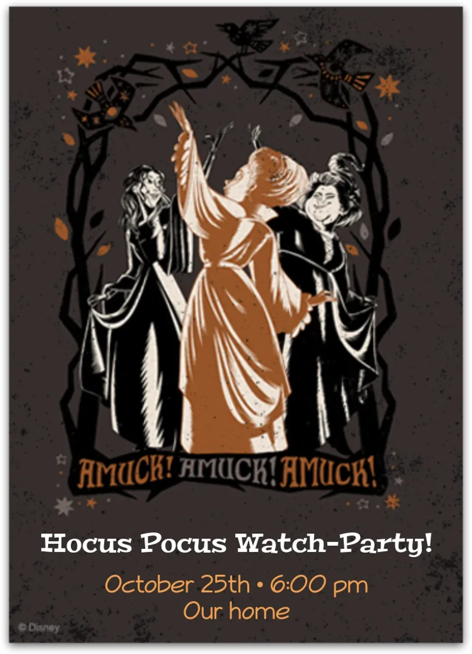 Hocus Pocus 2 card