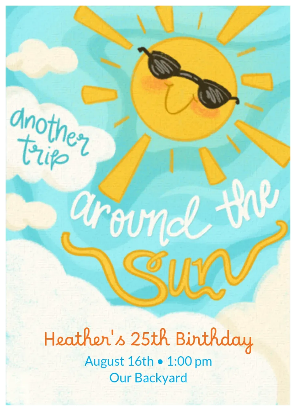 Around the Sun card