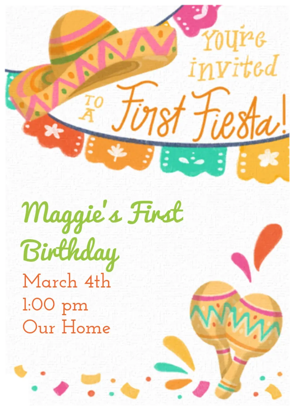 First Fiesta card