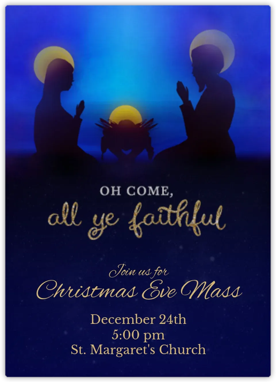 Religious Celebration card