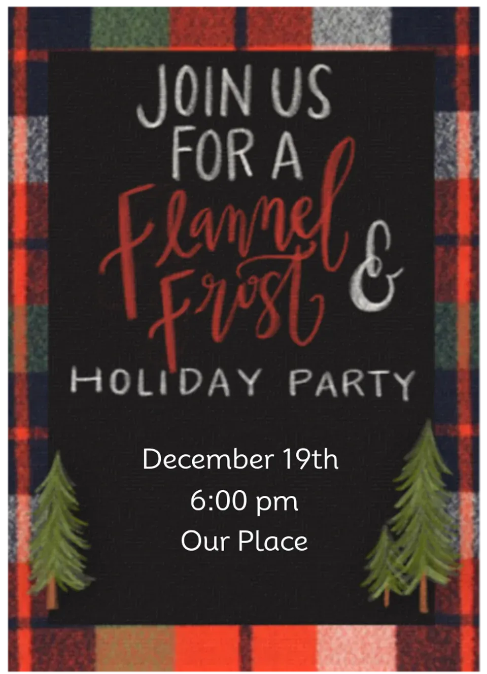 Flannel & Frost card
