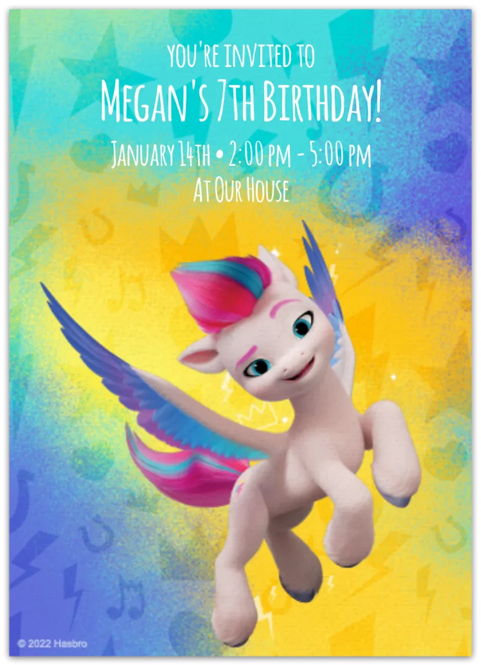 My Little Pony | Zipp card