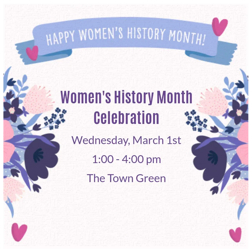 Women's History Banner card