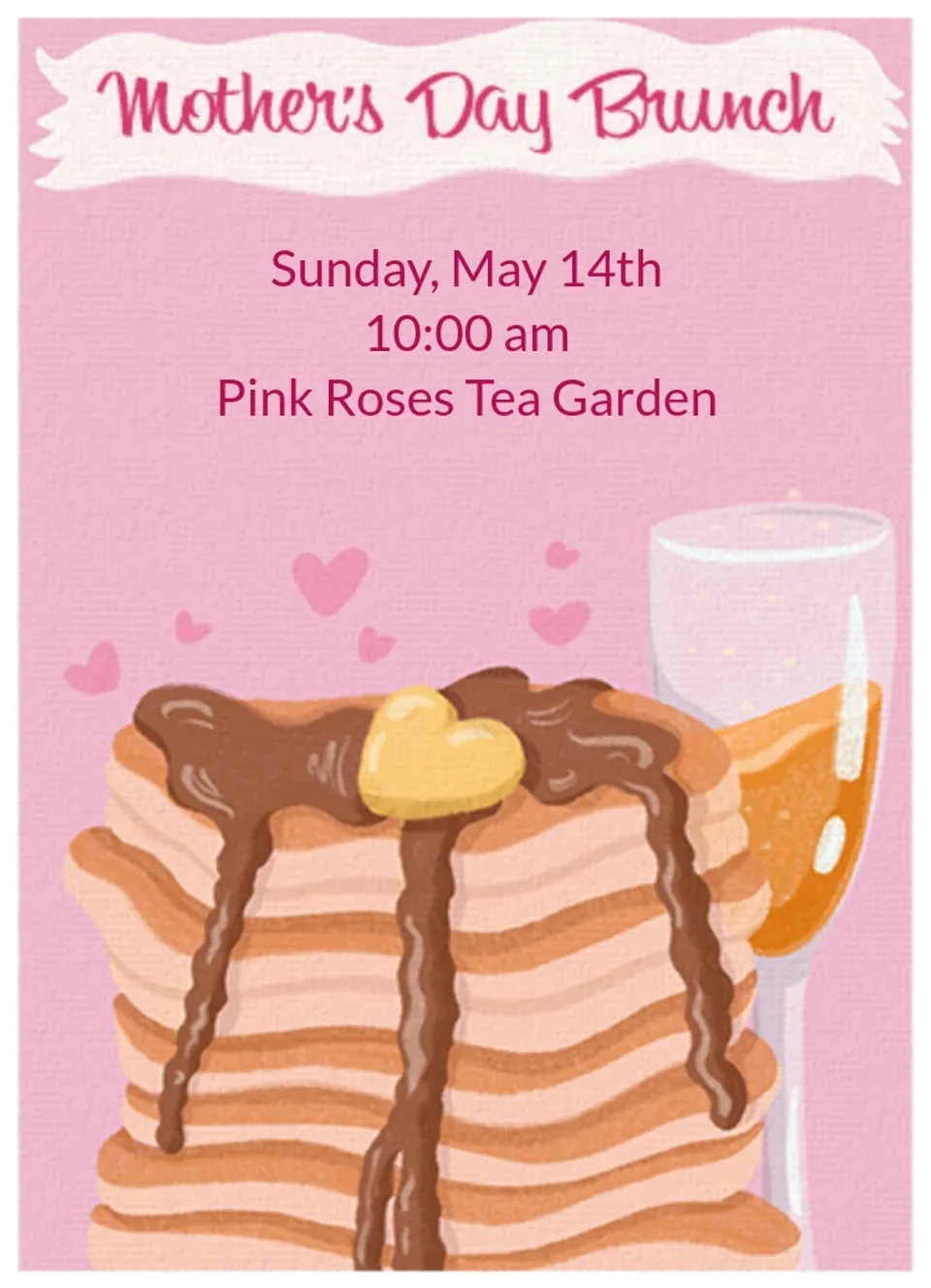 Mother's Day Pancakes card