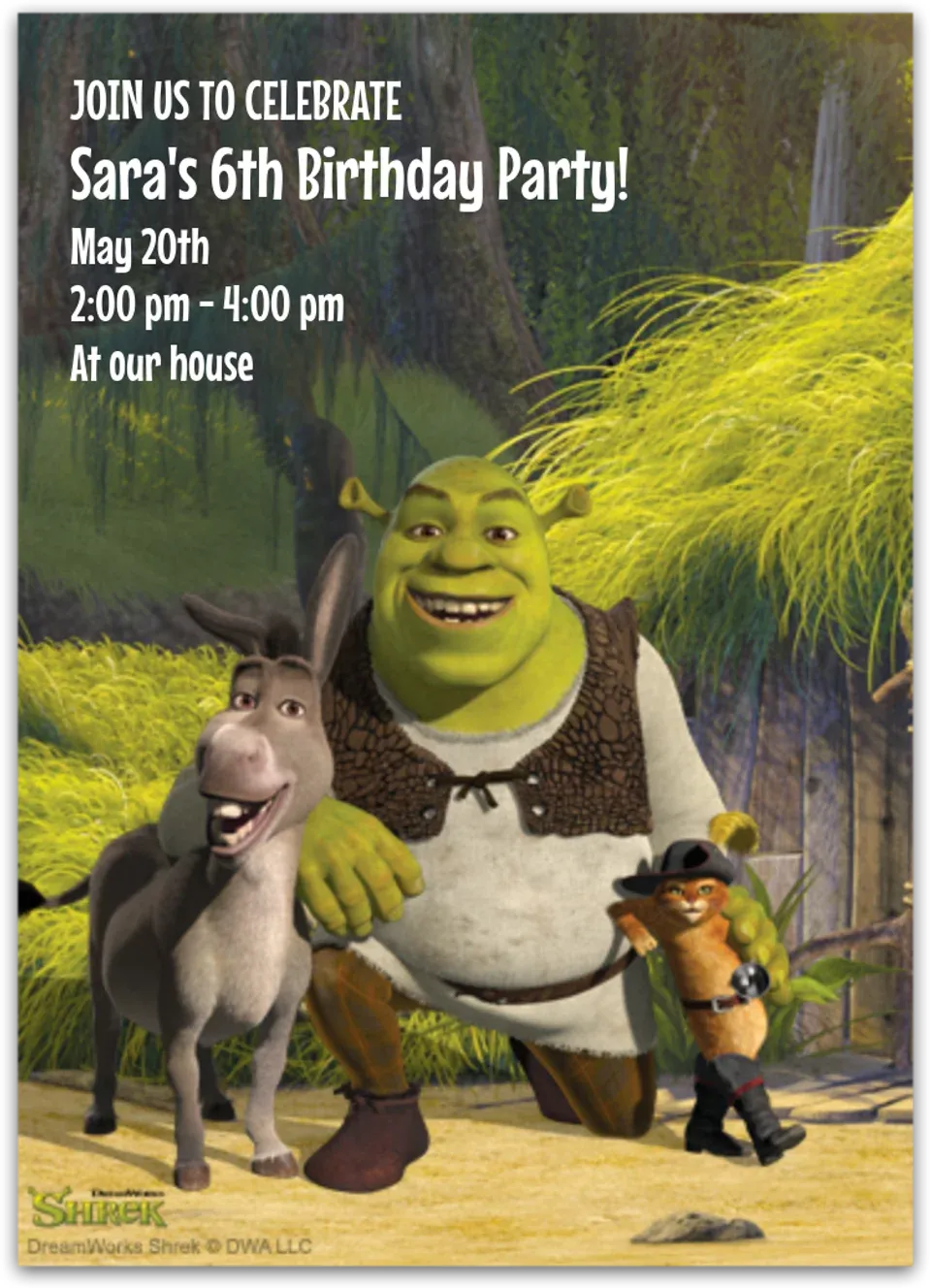 Shrek | Buddy card
