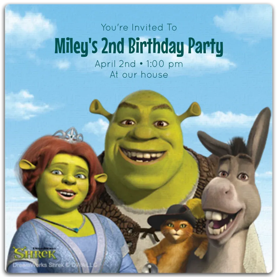 Shrek | Group card