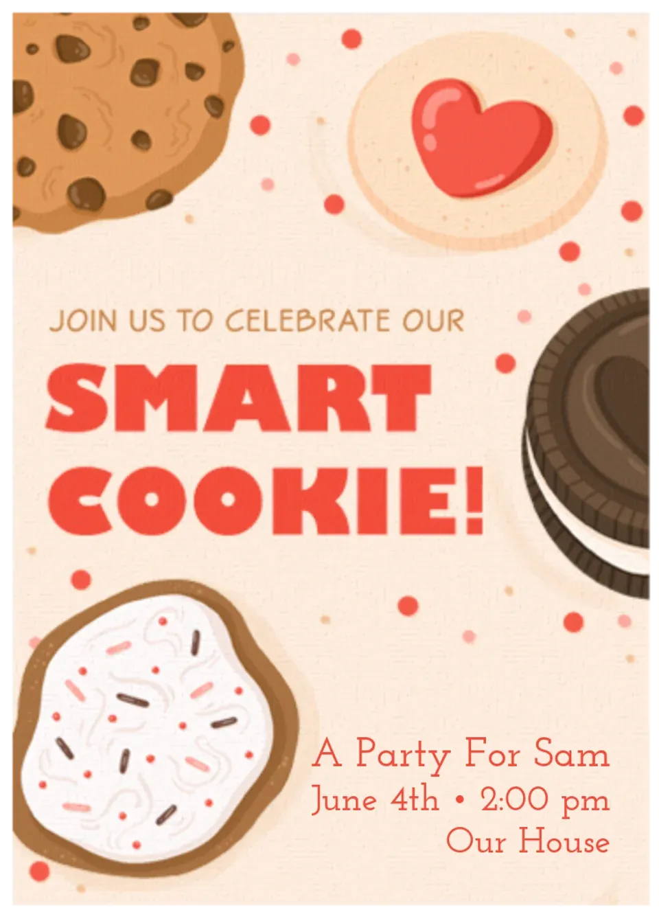 Smart Cookie card