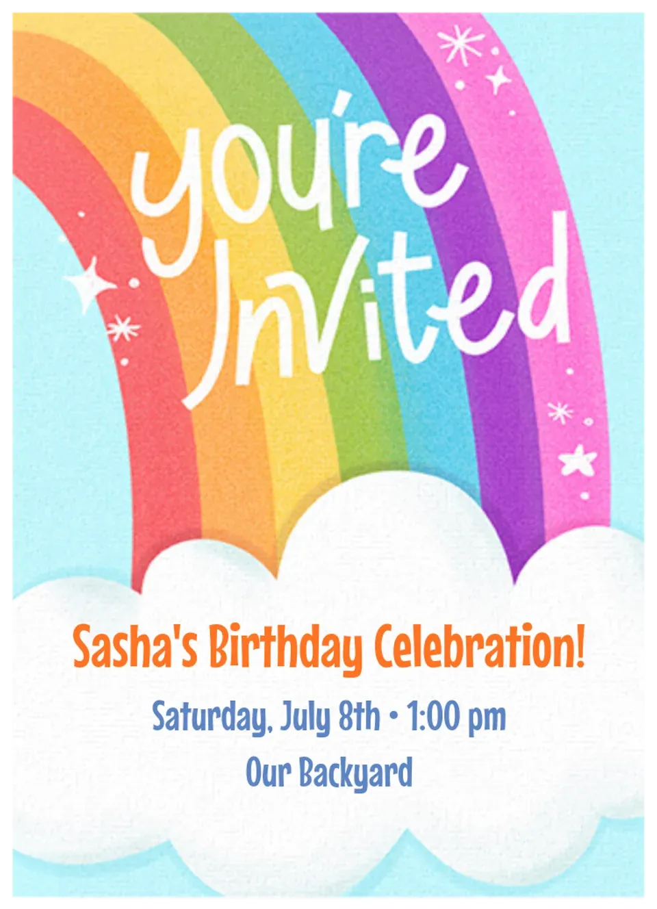 End of the Rainbow card